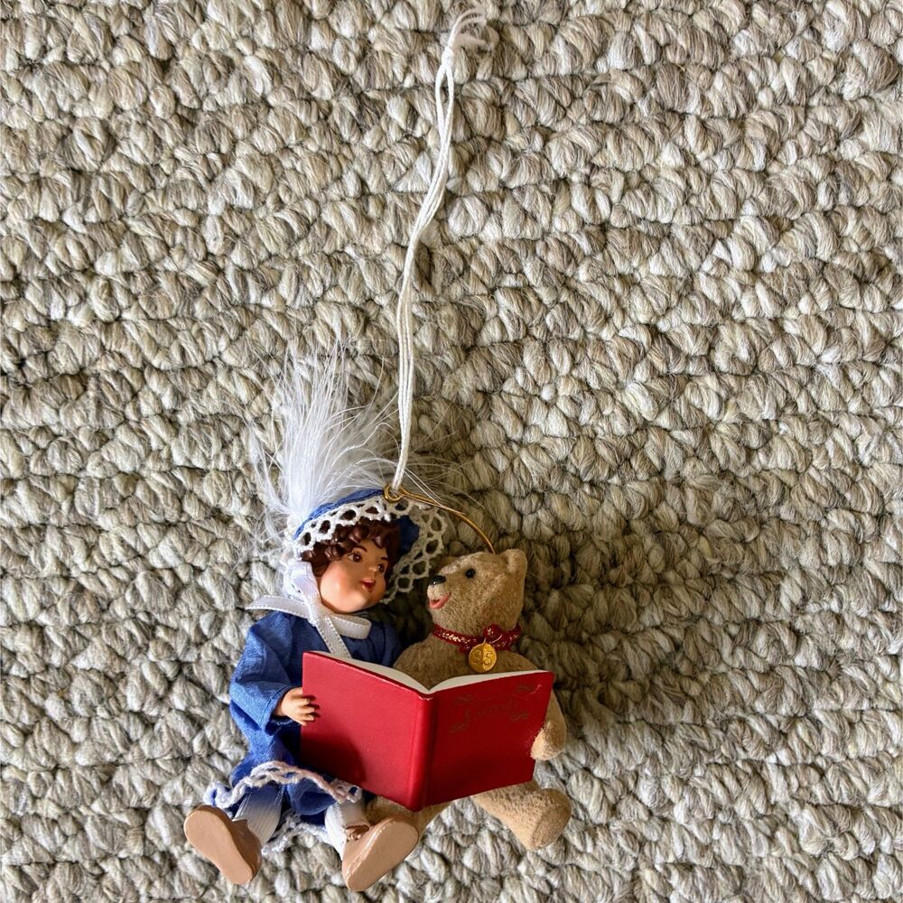Hallmark "Beverly and Teddy" Collectible Keepsake Ornament